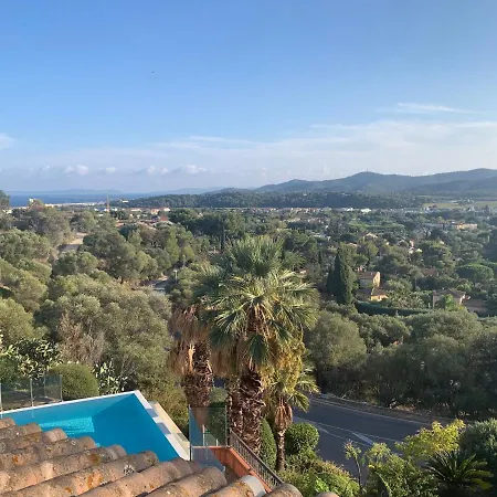 Superbe Duplex 35M2 Vue Mer Avec Piscine Bormes-les-Mimosas Exterior photo